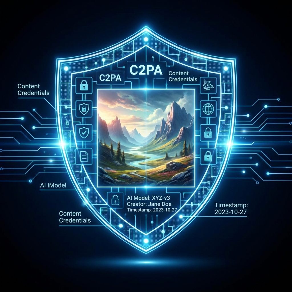 디지털 콘텐츠의 신뢰성을 확인하는 보안 개념