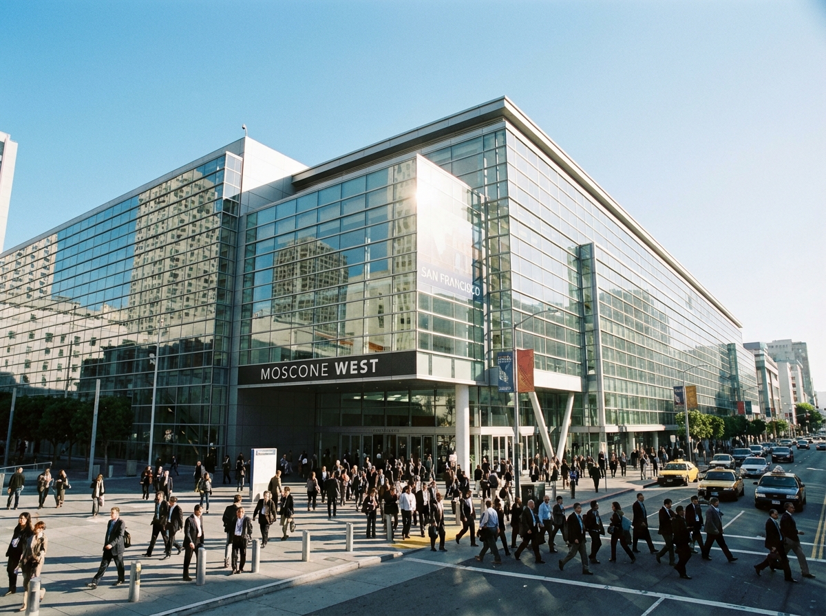 샌프란시스코 모스콘 웨스트 행사장 외부 전경