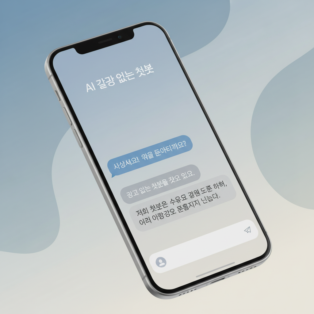 광고 없이 깔끔한 사용자 인터페이스를 유지하는 앤스로픽 클로드