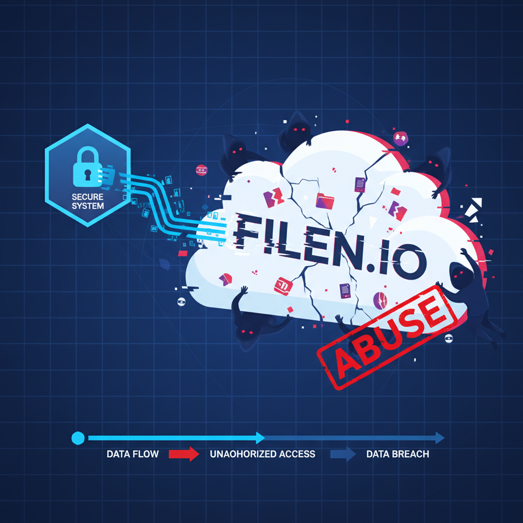 클라우드 서비스를 통한 데이터 유출 과정