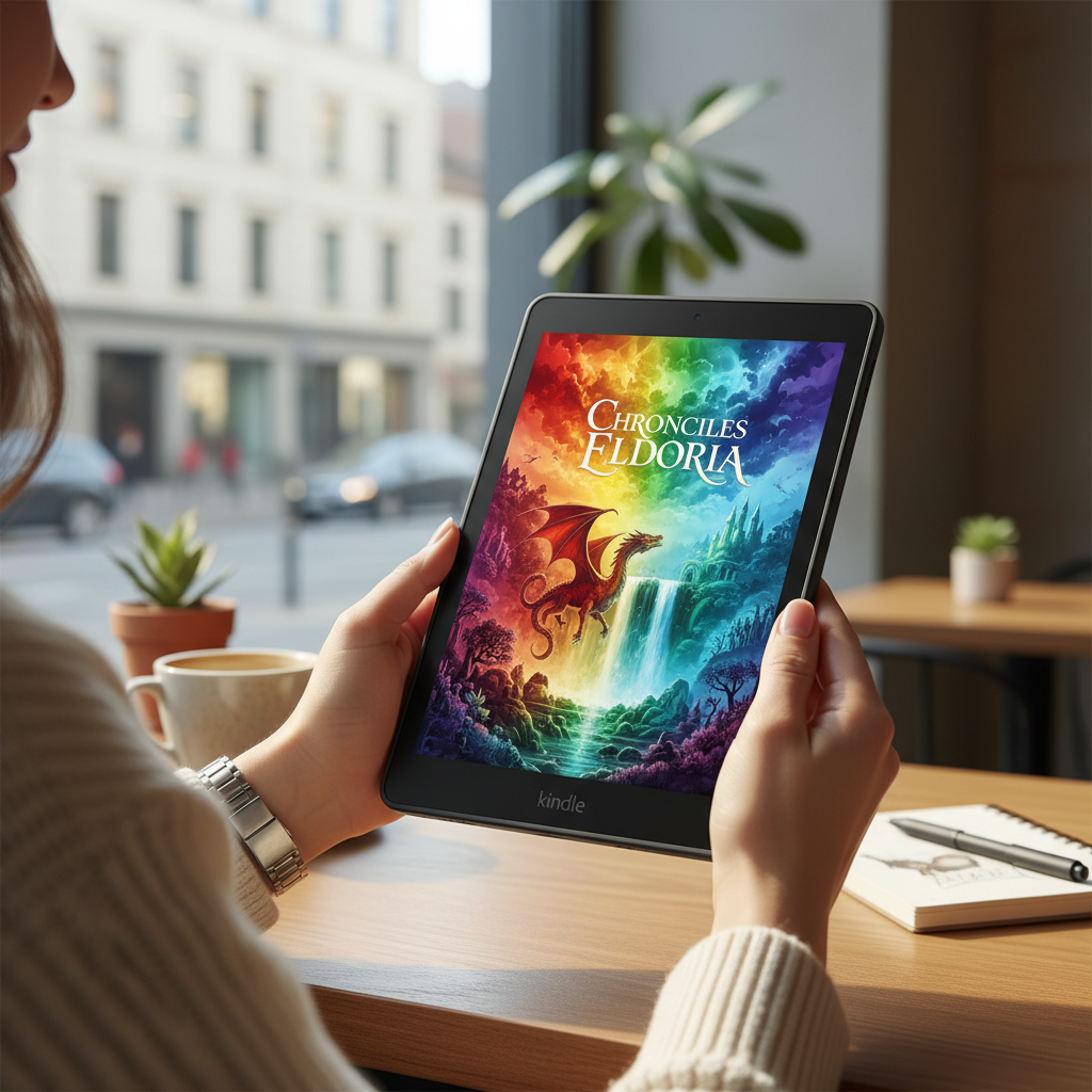 세련된 디자인의 킨들 스크라이브 컬러소프트 외형