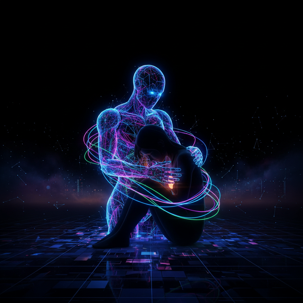 인공지능과 대화하며 고립된 현대인