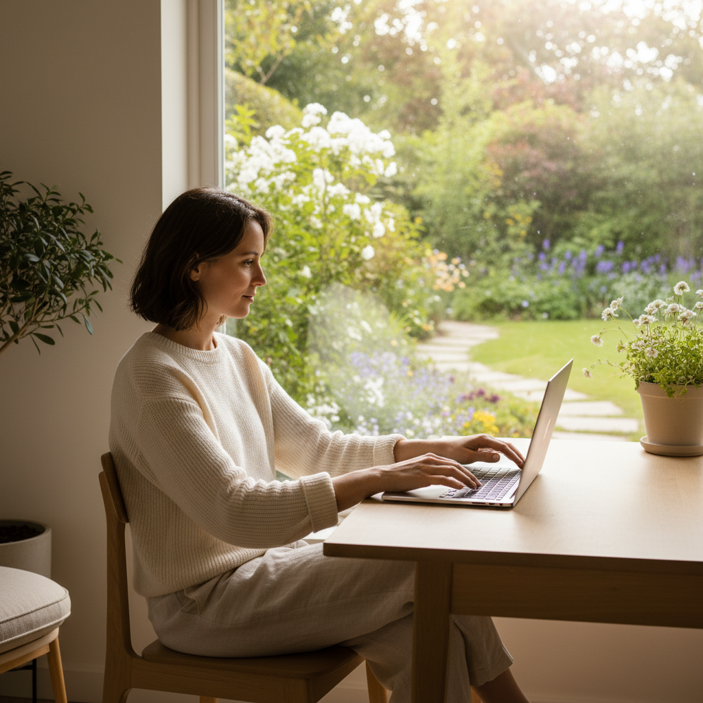 인공지능과 건강한 거리를 두는 모습