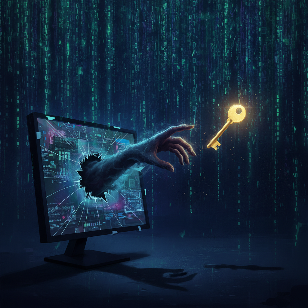 악성 코드에 의한 디지털 자산 탈취 형상화