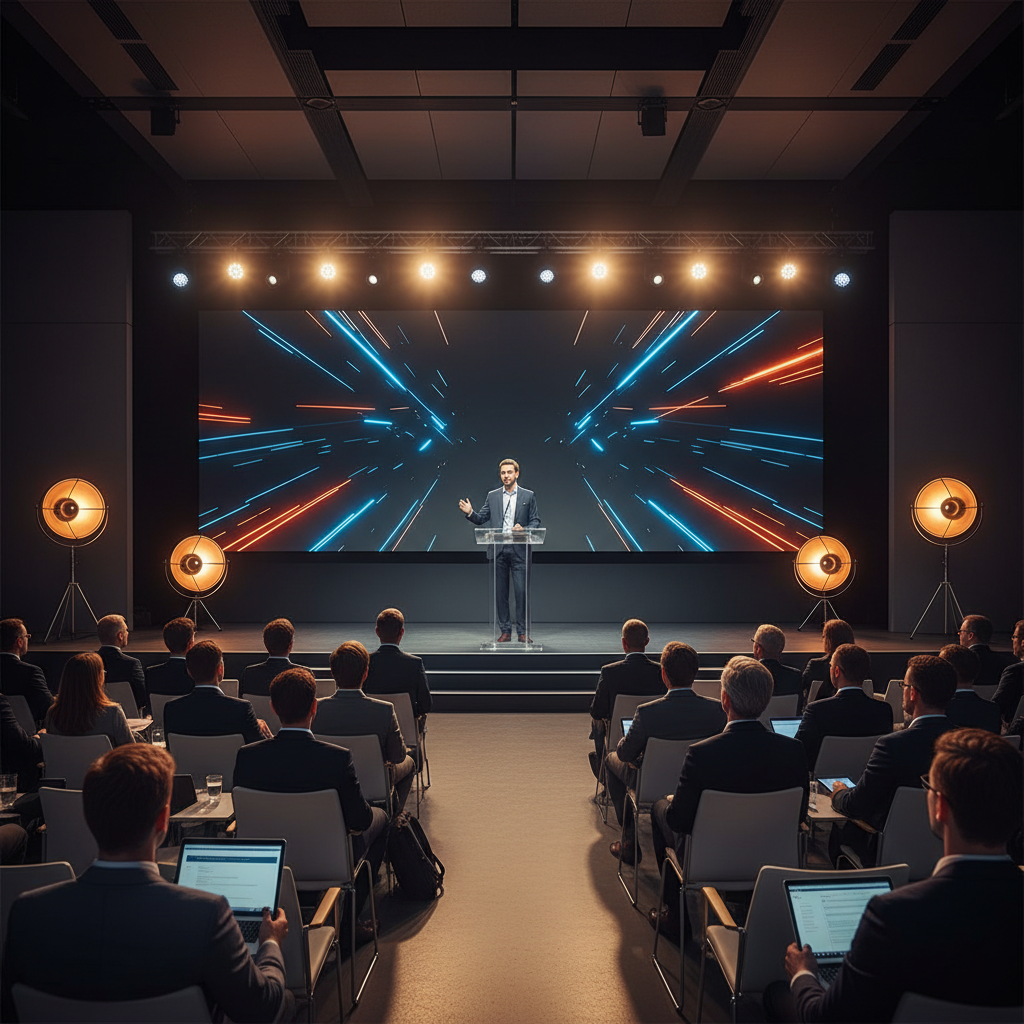 테크크런치 파운더 서밋 강연 현장