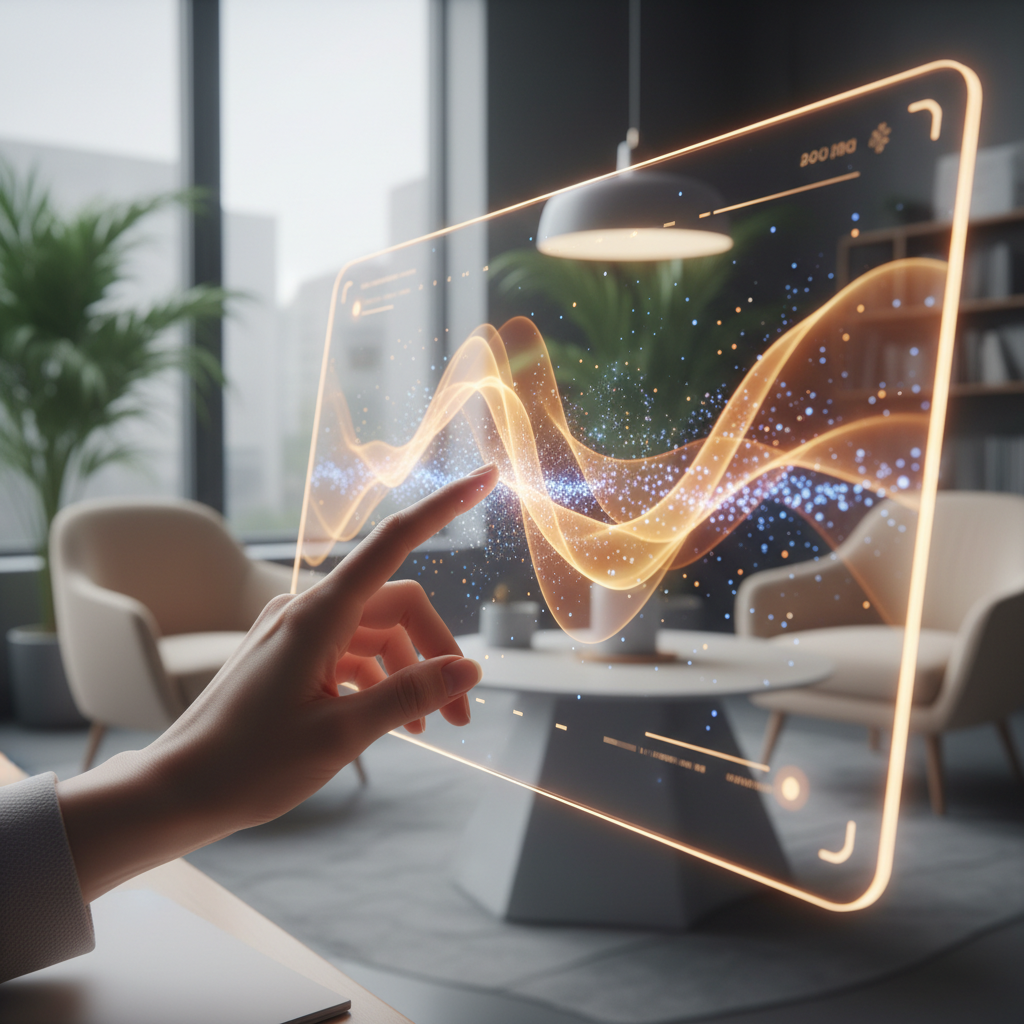 고객 상담을 보조하는 지능형 인공지능 인터페이스 화면