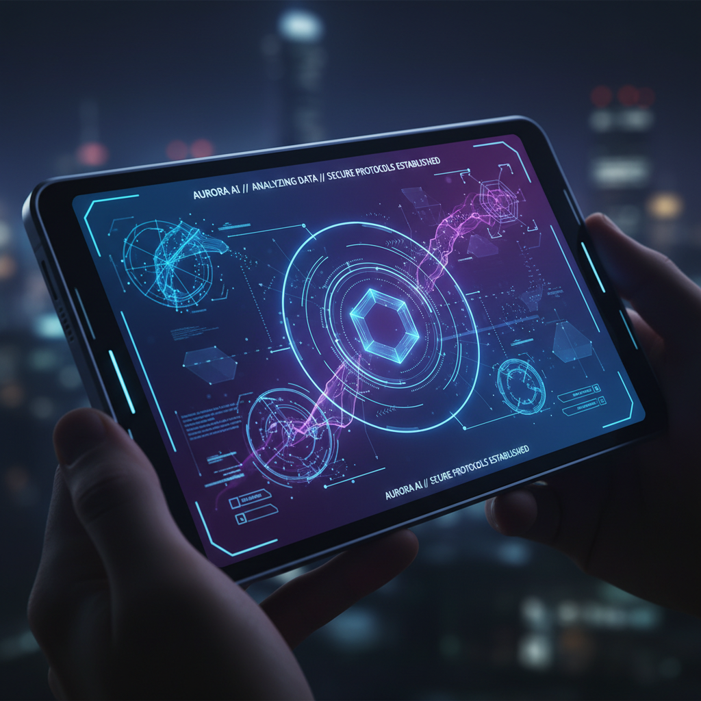 인공지능 에이전트 인터페이스 화면