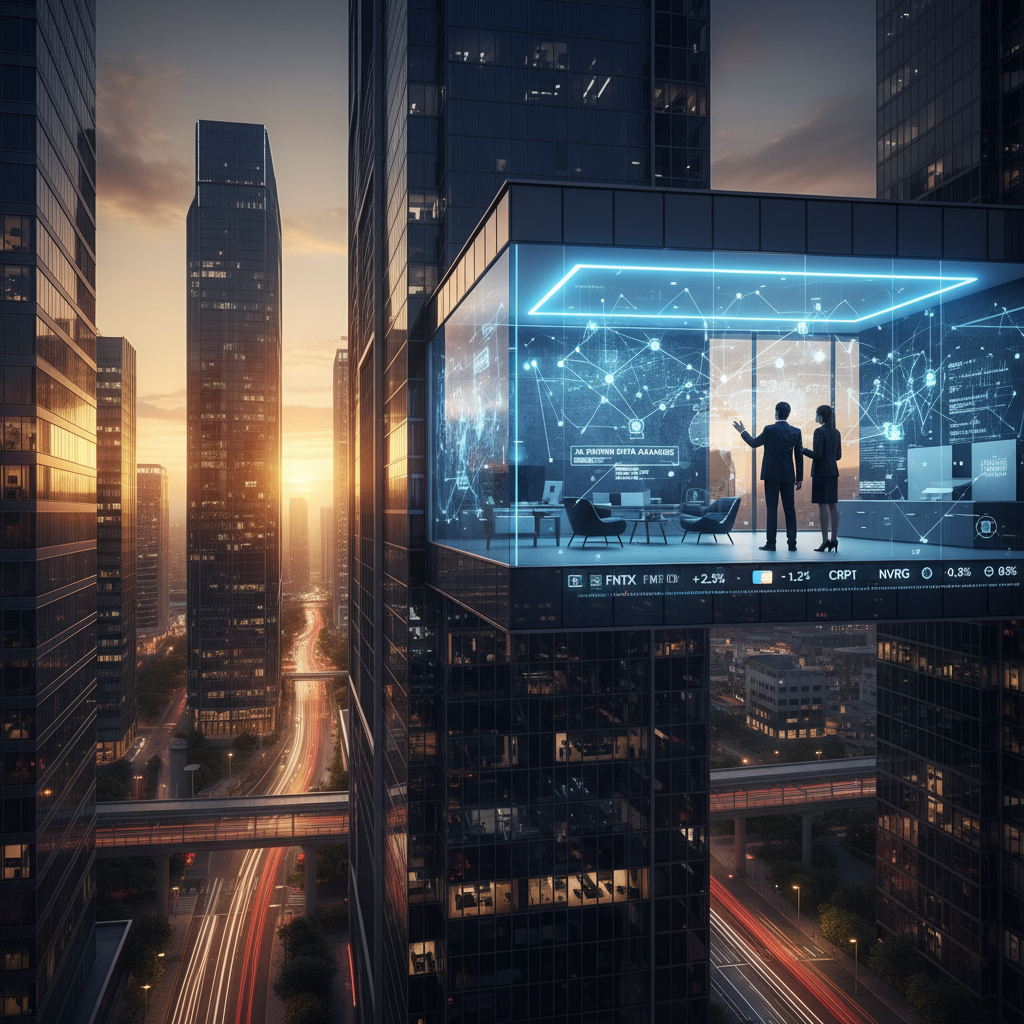 글로벌 금융 시장과 기술의 결합