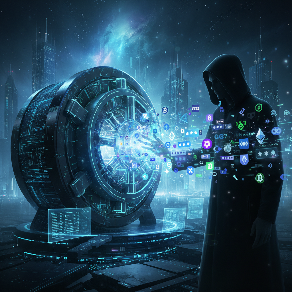 디지털 금고와 개인정보 유출 형상화