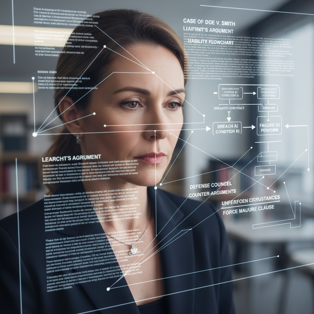 인공지능과 협력하는 중재 전문가의 모습