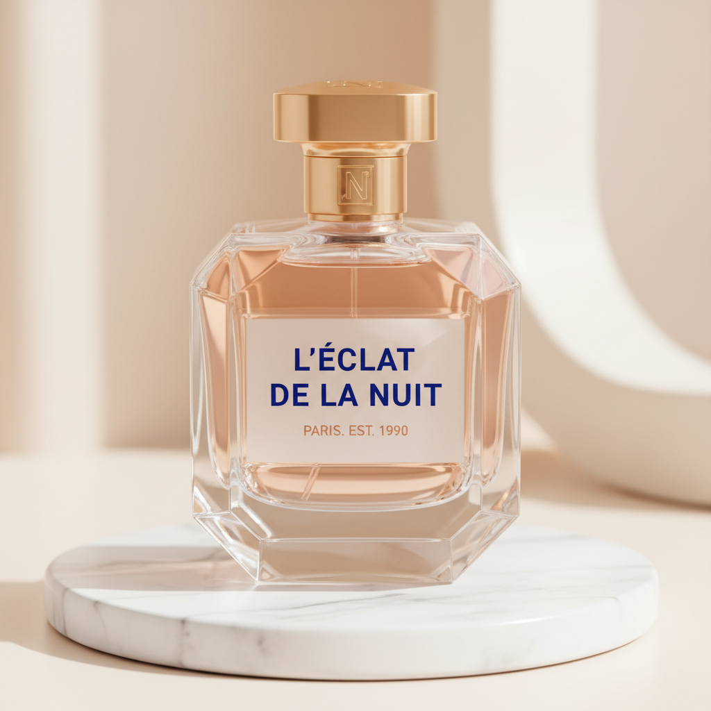 선명한 텍스트가 포함된 세련된 제품 디자인