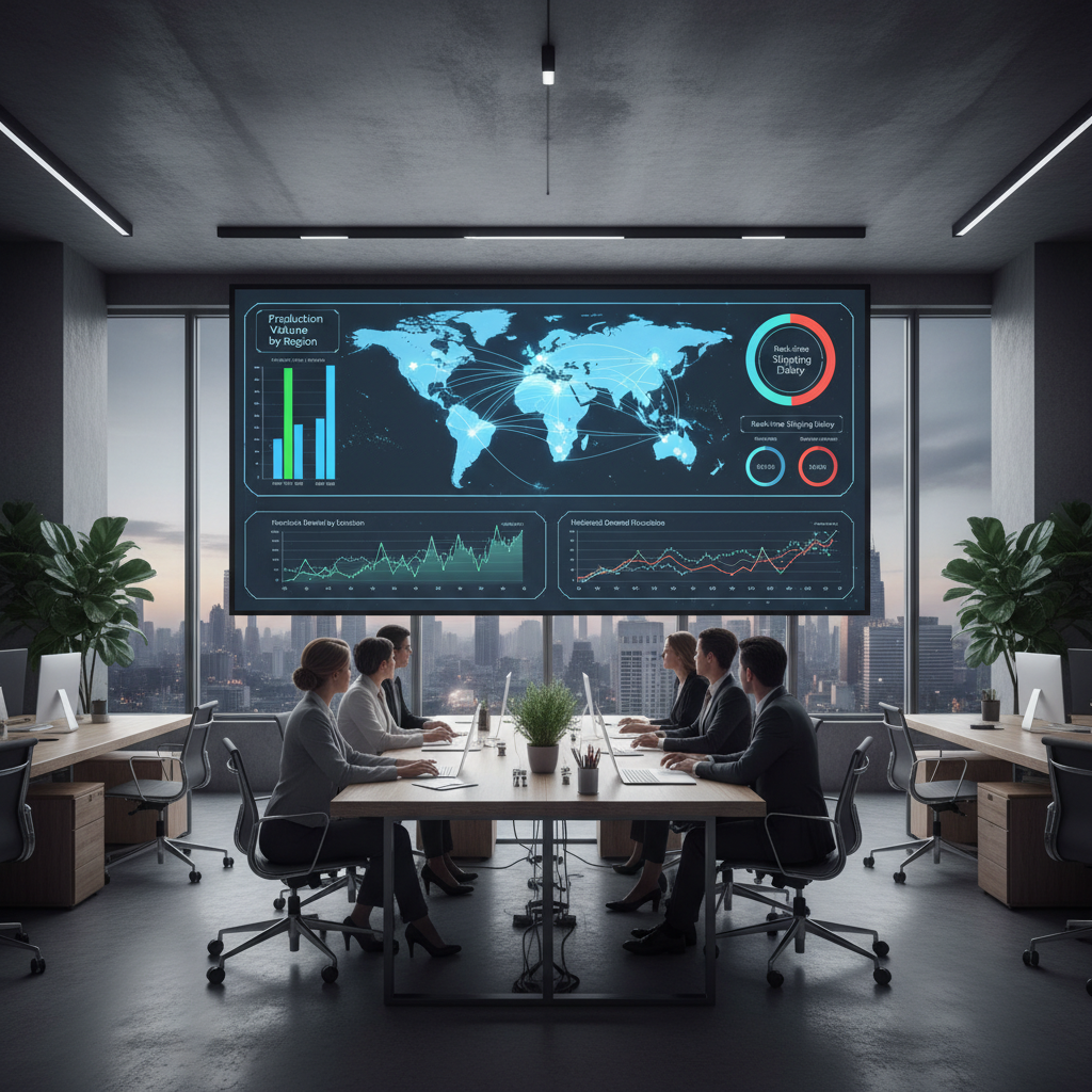 최첨단 제조 공급망 관리 시스템