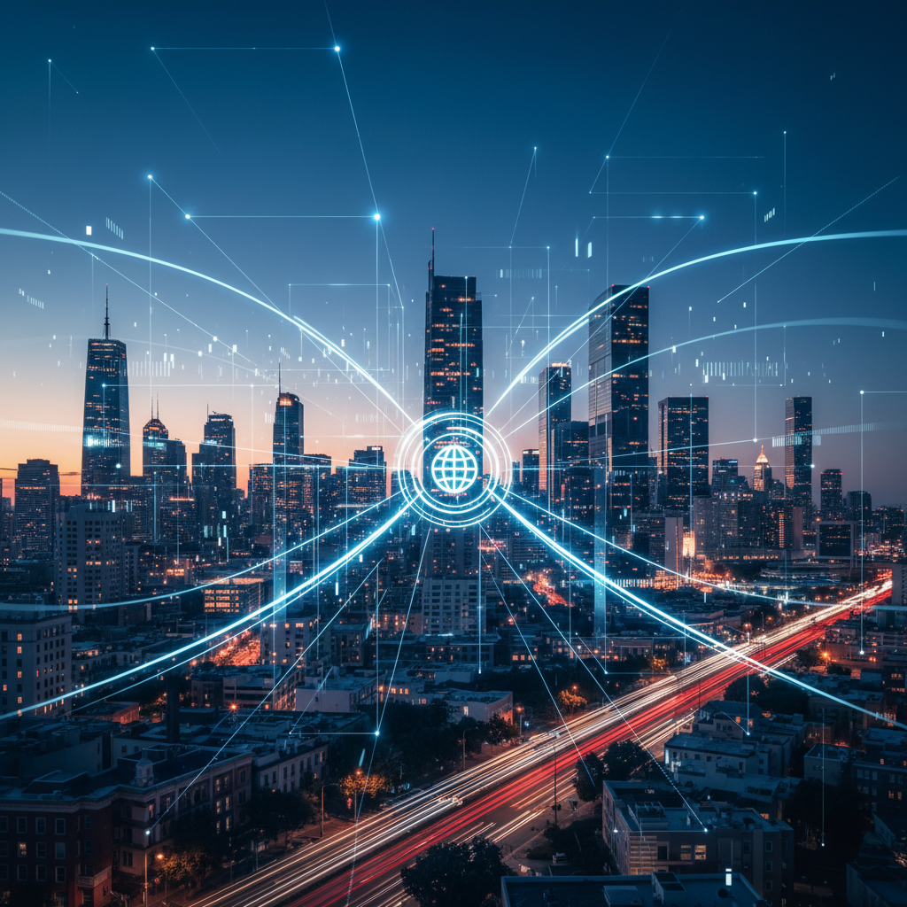 전 세계를 연결하는 디지털 네트워크