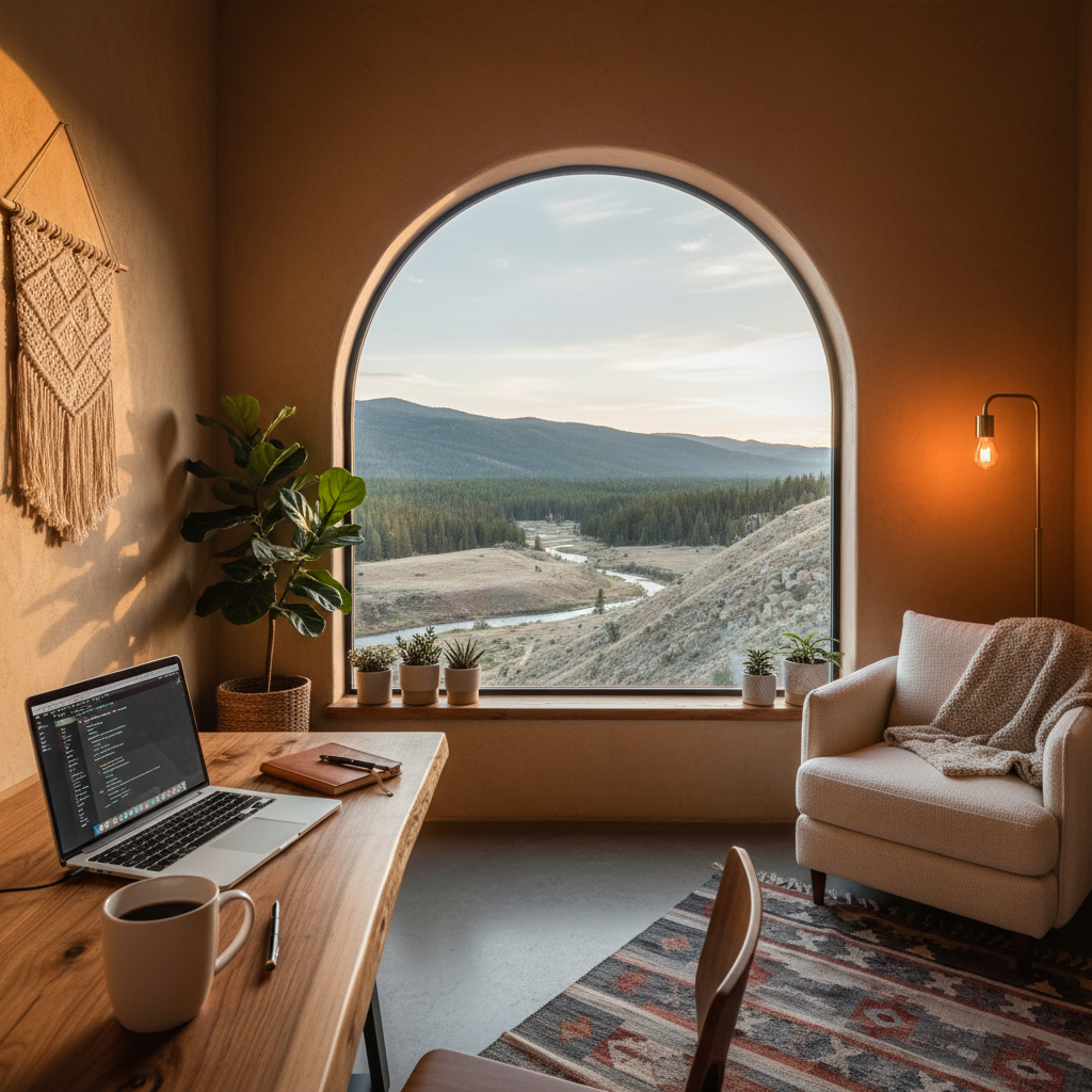 고급스러운 인테리어의 에어비앤비 숙소 내부