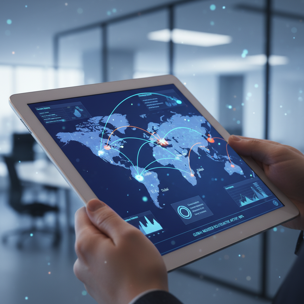 인공지능 기술이 접목된 여행 데이터 분석 화면