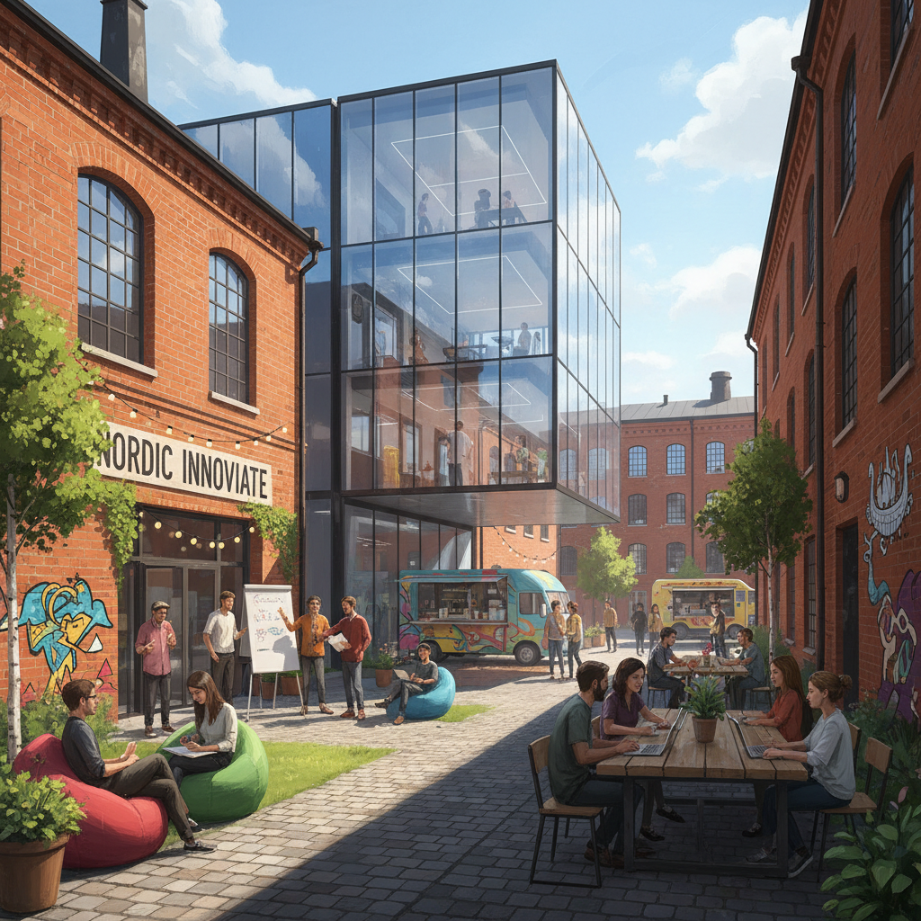 스웨덴 스톡홀름의 스타트업 거급 모습