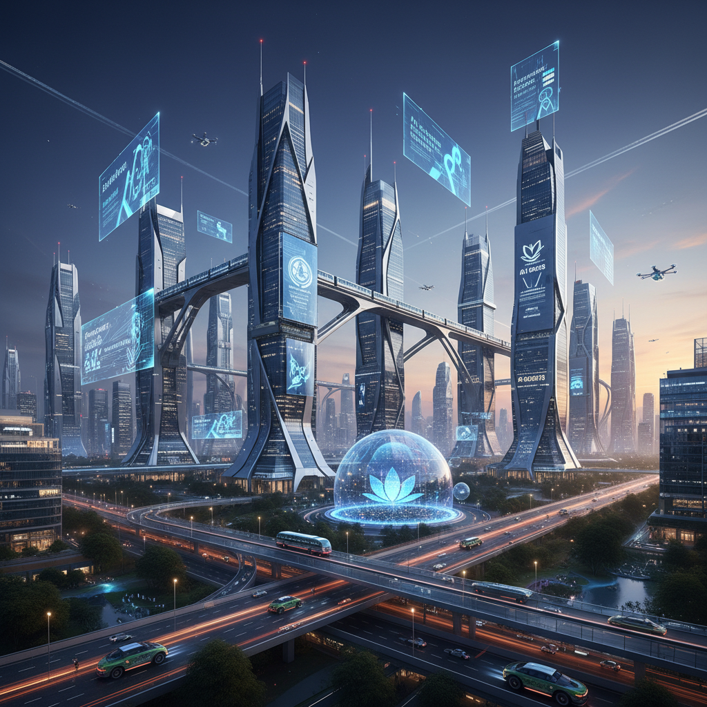 인도의 디지털 혁신과 미래 도시