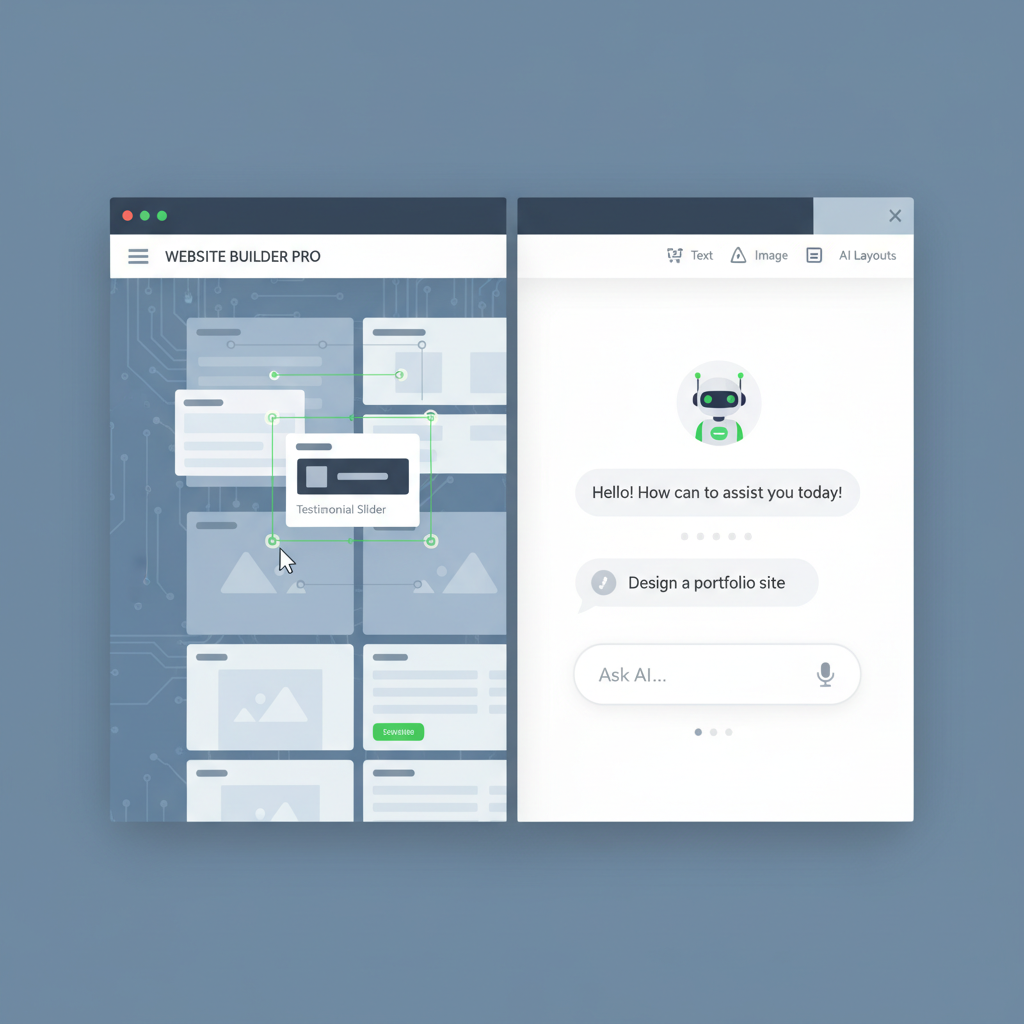 웹사이트 레이아웃을 실시간으로 변경하는 과정