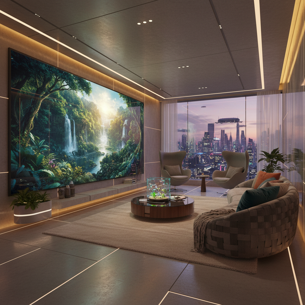 인공지능 기술로 더욱 선명하고 편리해진 미래의 홈 엔터테인먼트