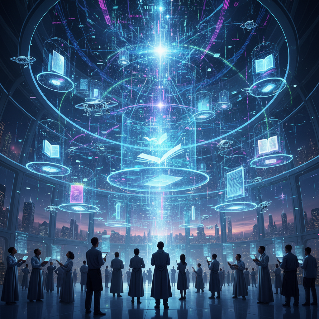 미래 지향적인 디지털 도서관과 지식의 연결