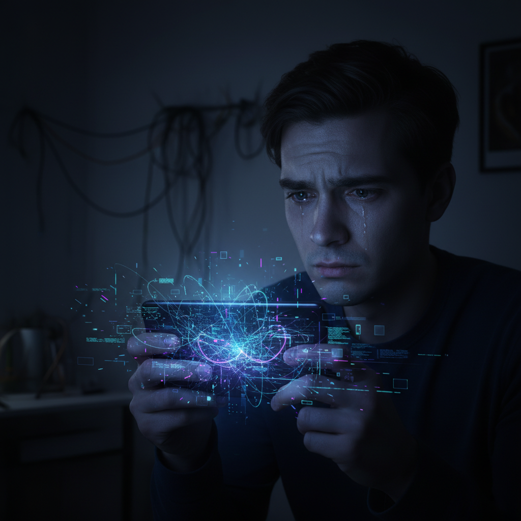 디지털 스크린을 통해 전달되는 불안정한 의료 정보