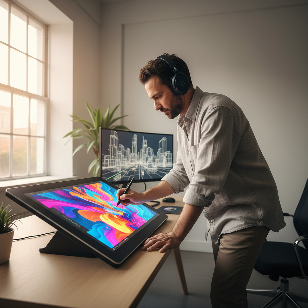 인공지능 그래픽 디자인 작업 환경