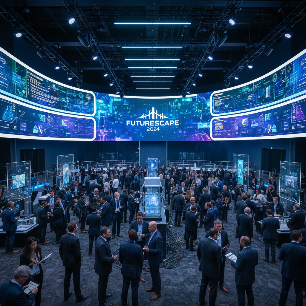 테크크런치 컨퍼런스 행사장 전경