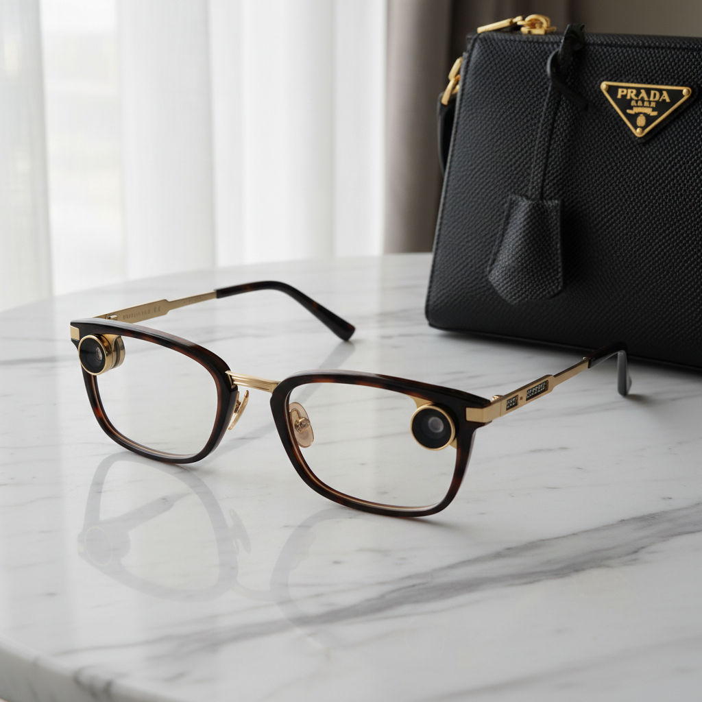 세련된 디자인의 명품 스마트 안경 컨셉