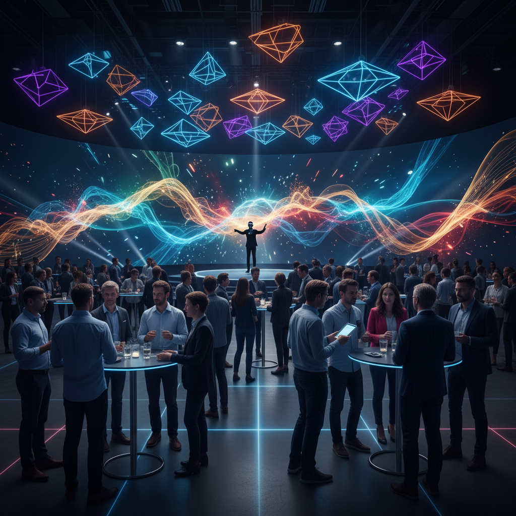 테크크런치 디스럽트 컨퍼런스 현장의 열기