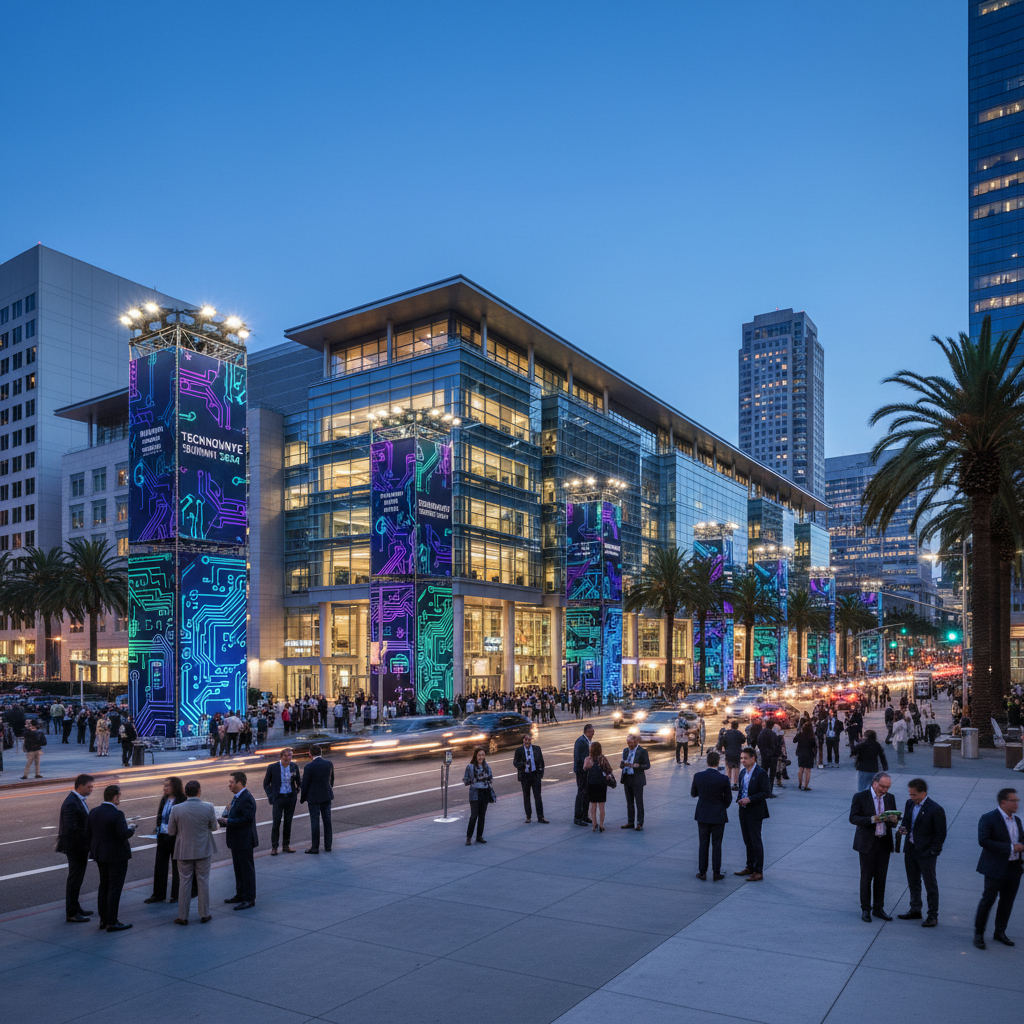 샌프란시스코 모스콘 웨스트 행사장 전경