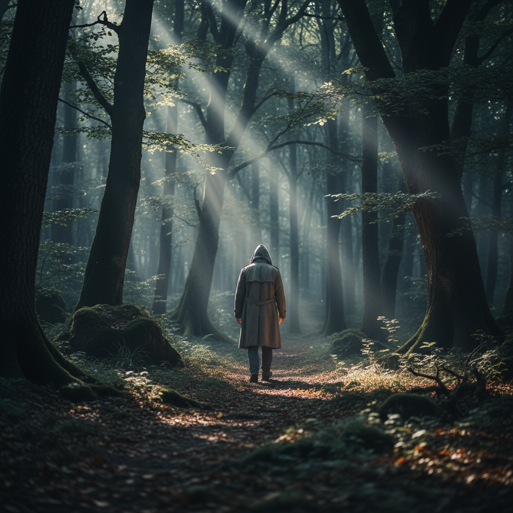 자연스러운 조명이 돋보이는 시네마틱한 AI 생성 영상의 한 장면