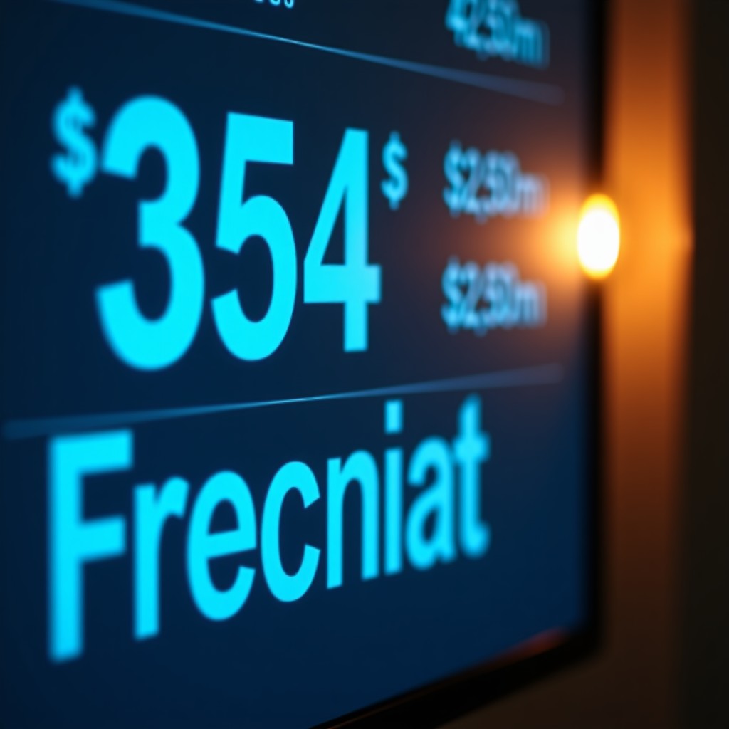 A residential electricity bill with high numerical values in focus, a modern energy meter in the background showing high consumption, 4:3