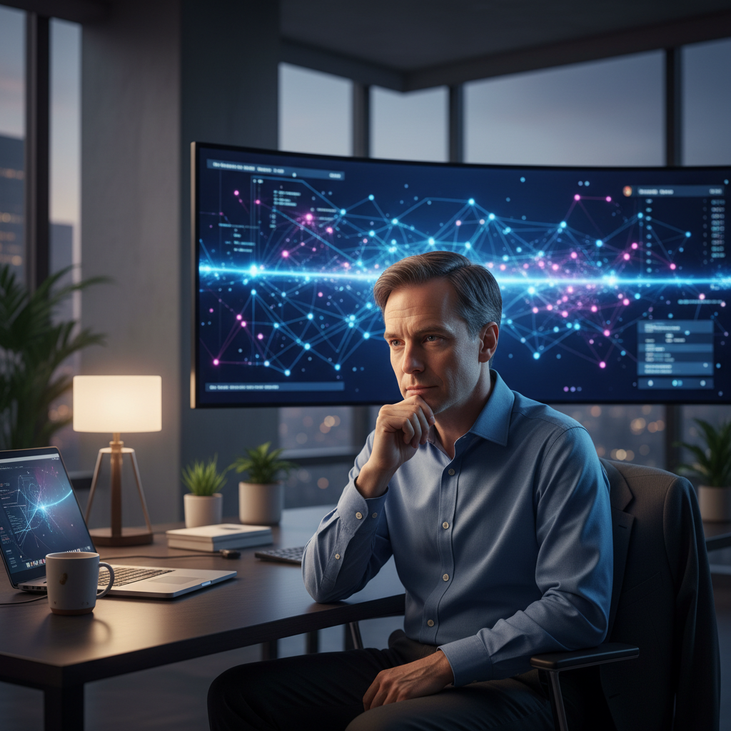 인공지능 윤리를 고민하는 샘 알트먼의 모습