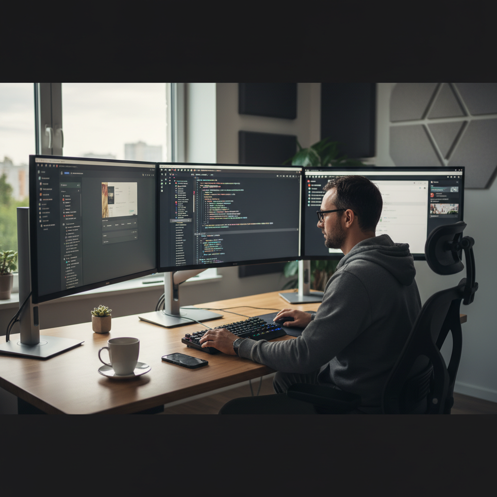 효율적인 웹 개발 환경의 모습