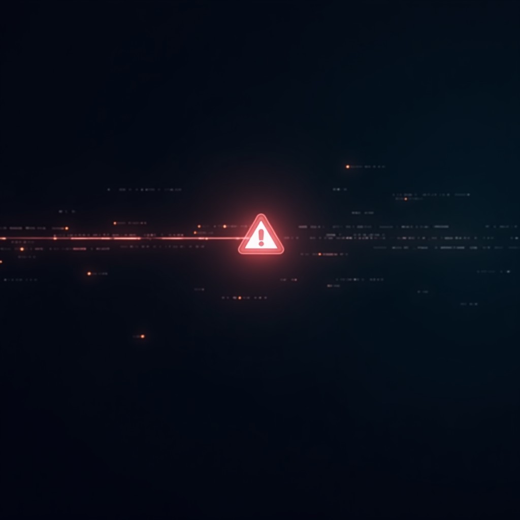 서버 장애로 접속이 지연되는 화면