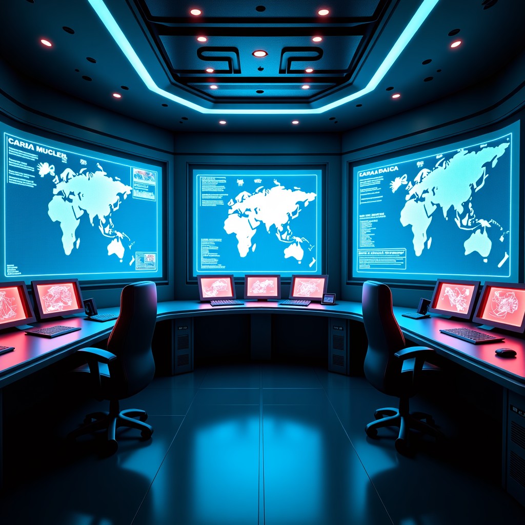 AI 기술이 적용된 현대전의 긴장감