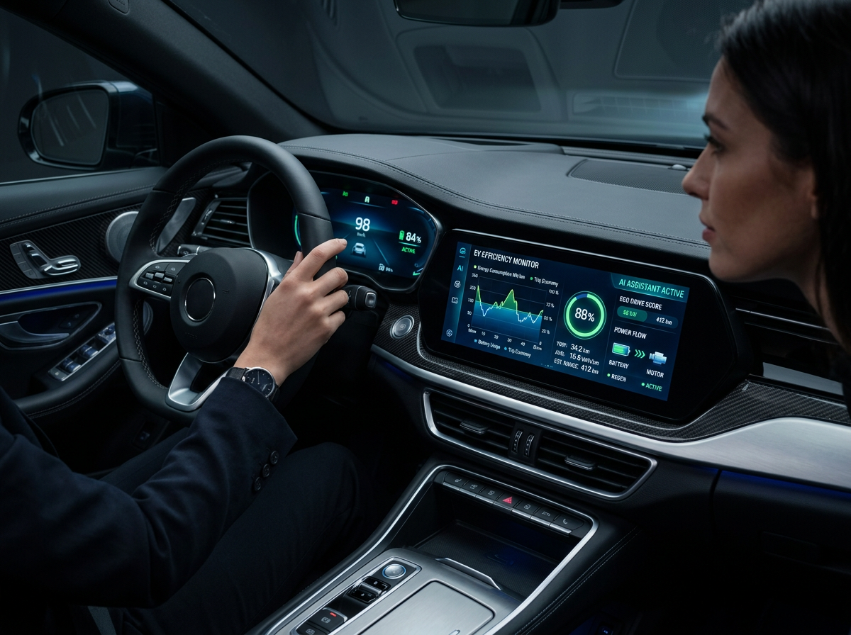 AI 데이터 분석 화면