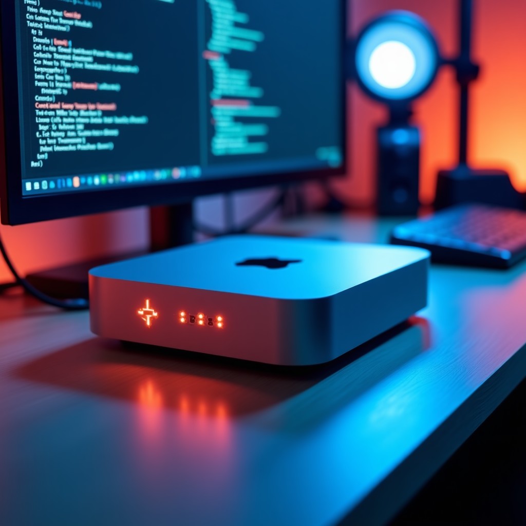 맥을 활용한 AI 에이전트 개념도