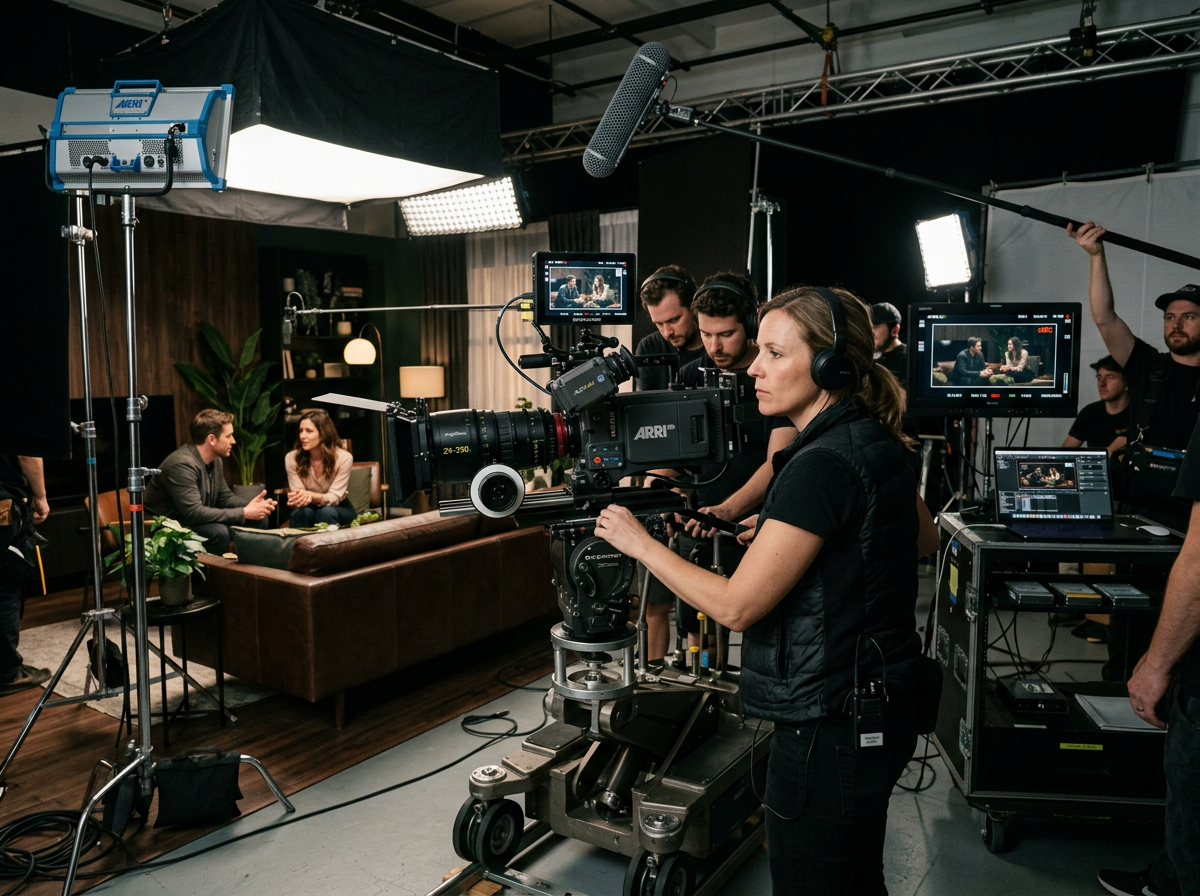 영화 촬영 현장의 AI 기술 도입