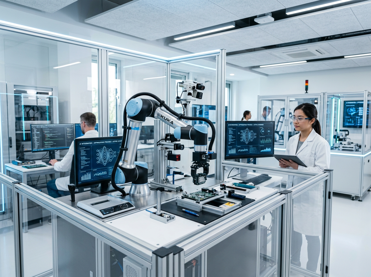 산업 현장에서 사용되는 AI 기술의 시각화