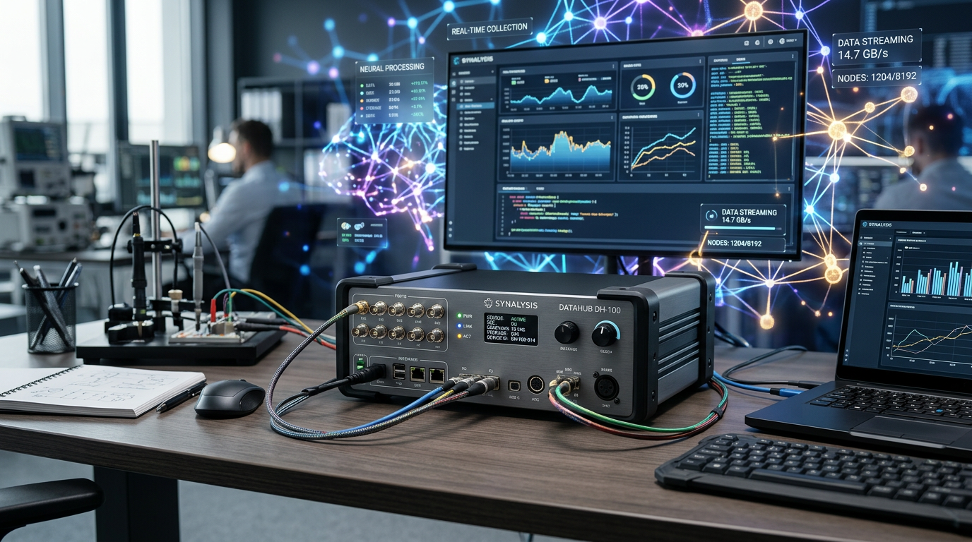 데이터 수집 장비와 AI 모델