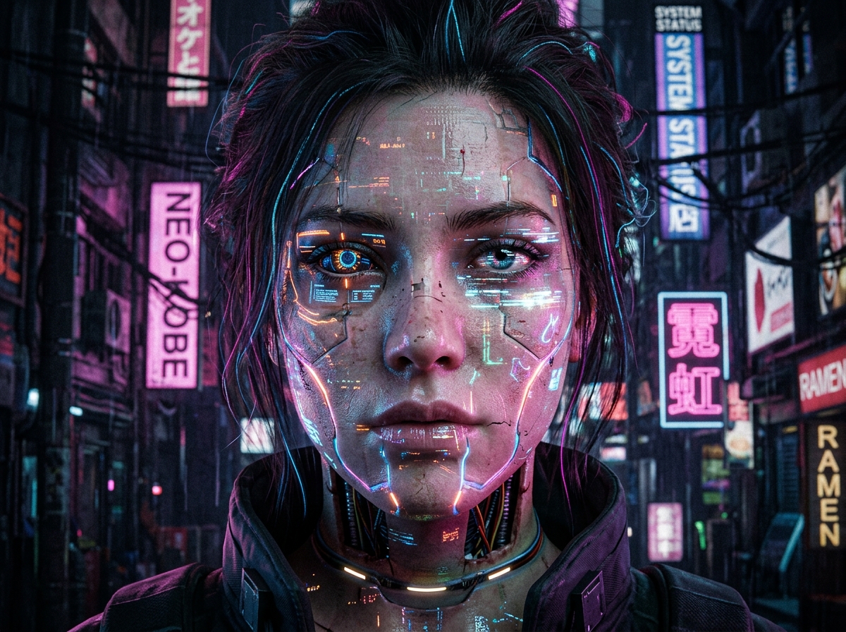 생성형 AI가 입힌 어색한 질감