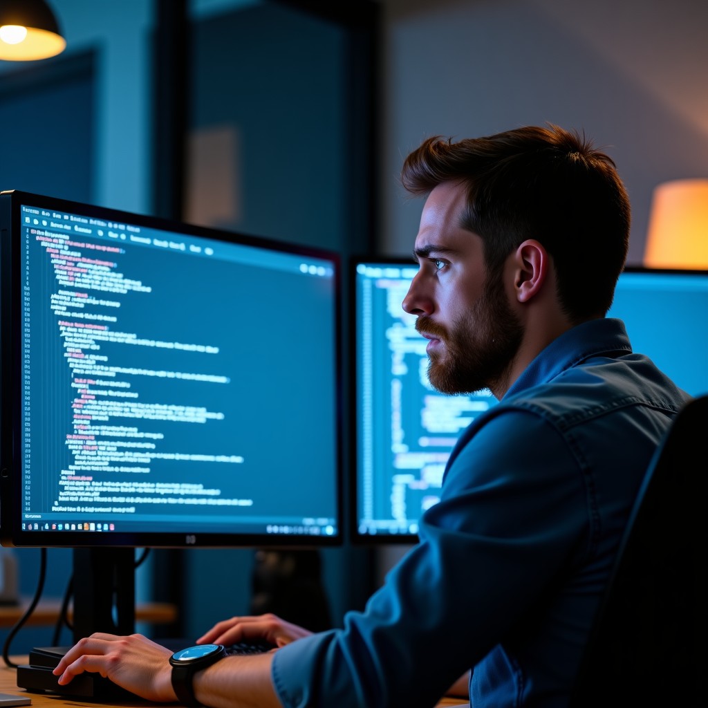 AI 기술의 한계를 시험하는 모습