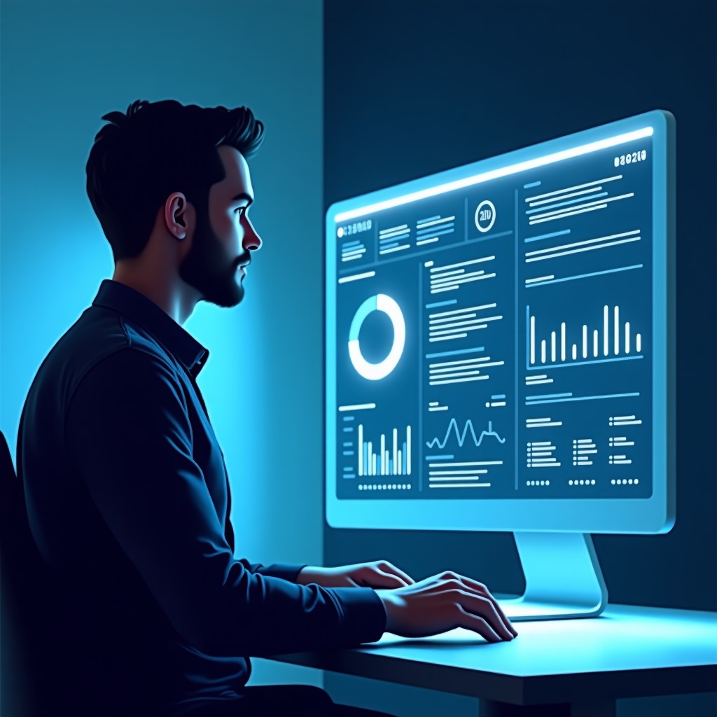 AI 에이전트가 관리하는 웹사이트 인터페이스