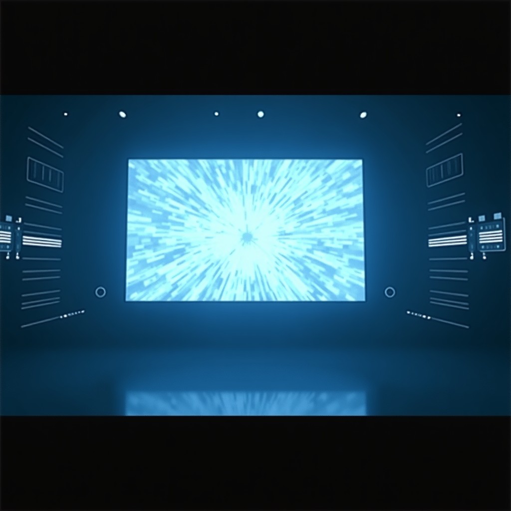 AI 영상 생성 기술이 멈춘 화면