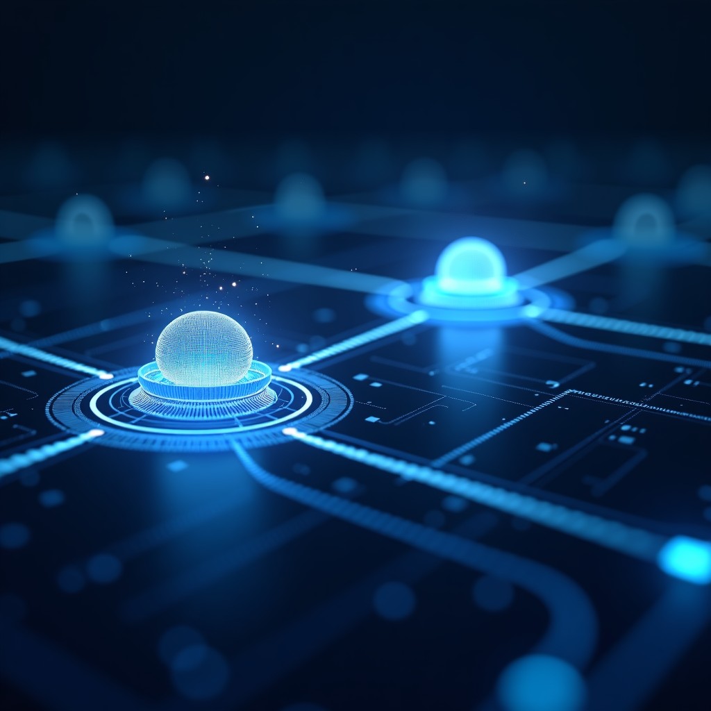 새로운 AI 환경으로 이동하는 모습