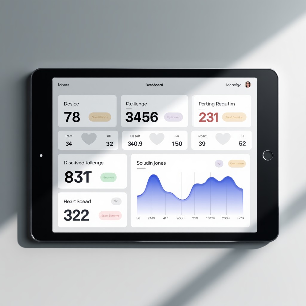 Copilot Health 대시보드 인터페이스