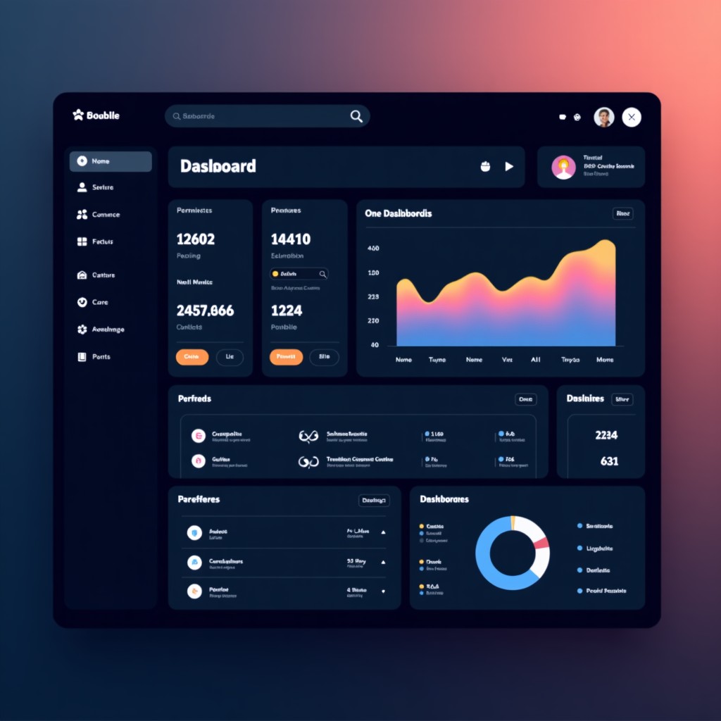 깔끔한 데이터 정리 화면