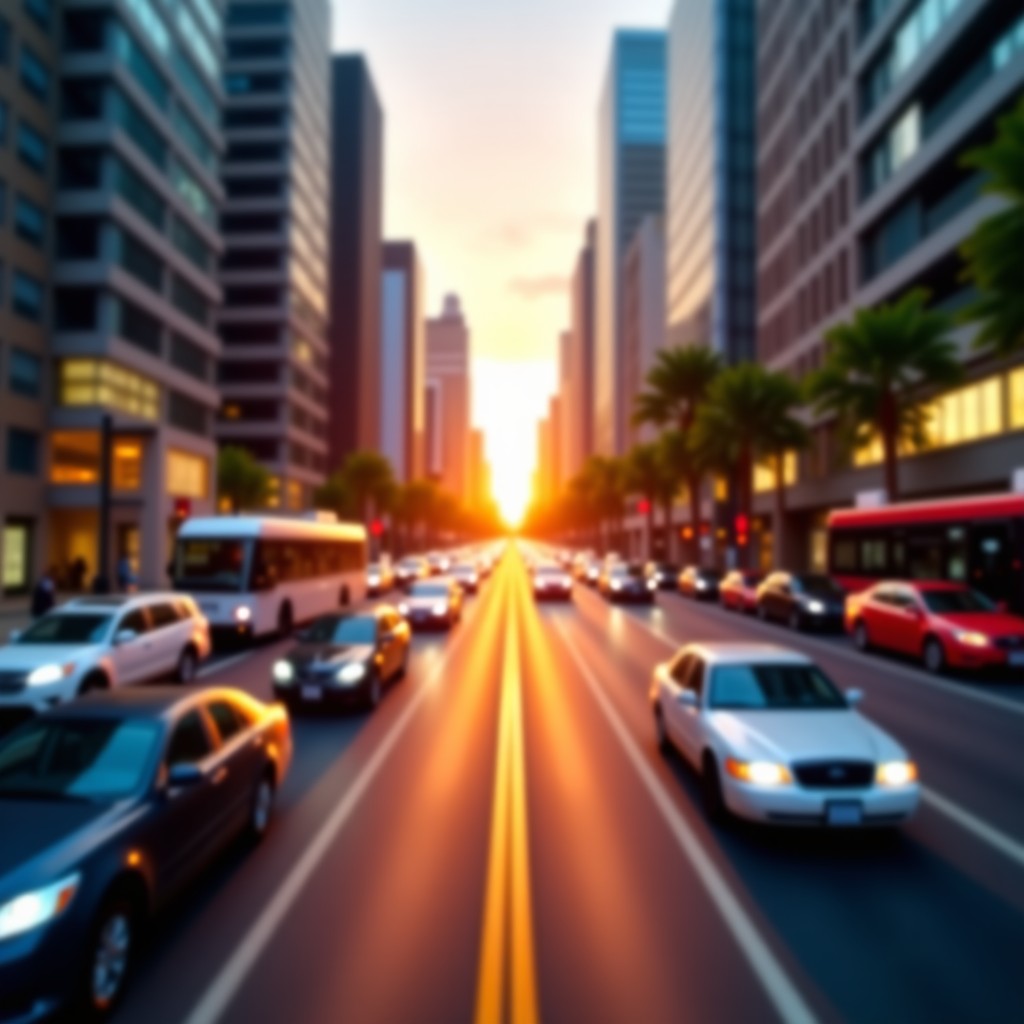 마비된 도심의 디지털 환경