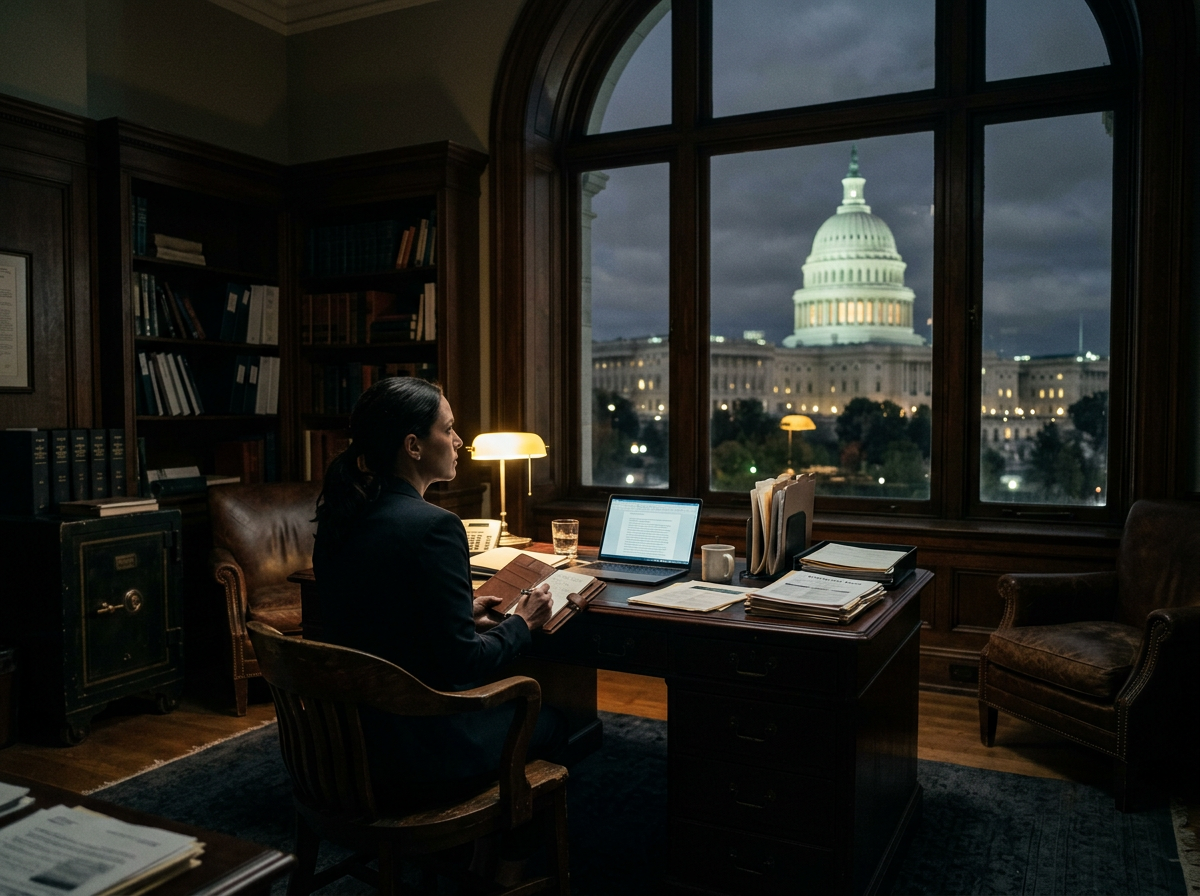 워싱턴의 비밀스러운 분위기